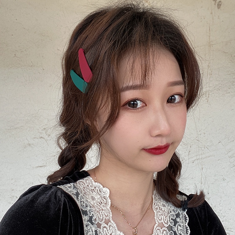 Set 10 Kẹp Tóc Nhiều Màu Sắc Xinh Xắn Cho Bé Gái