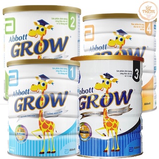 Sữa bột Abbott Grow 2,3,4 lon 900g (kèm quà tặng)