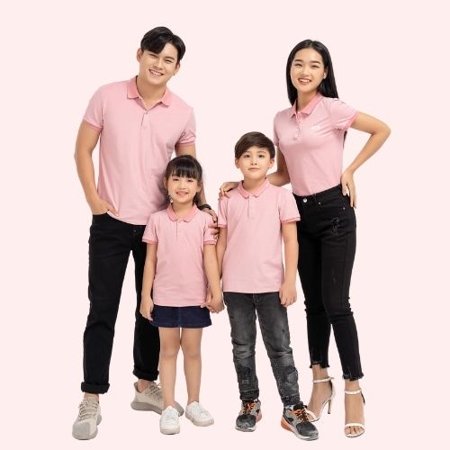 [Mã FARSBR448 giảm 12% tối đa 50K đơn 250K] Combo 3 áo polo mắt chim YODY gia đình, chất vải cotton cá sấu