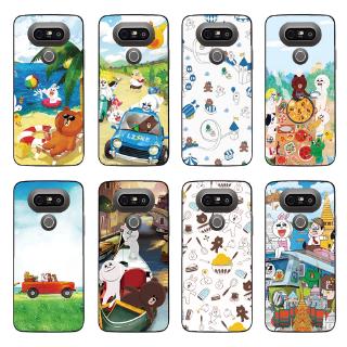 Ốp điện thoại TPU chống va đập hình gấu dành cho LG G7 G6 G5 G4 G3 G2