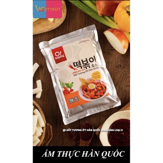 1KG SỐT TOKPOKKI HÀN QUỐC LOẠI 2 (VỊ CHUA NGỌT+CAY NỒNG) giá rẻ