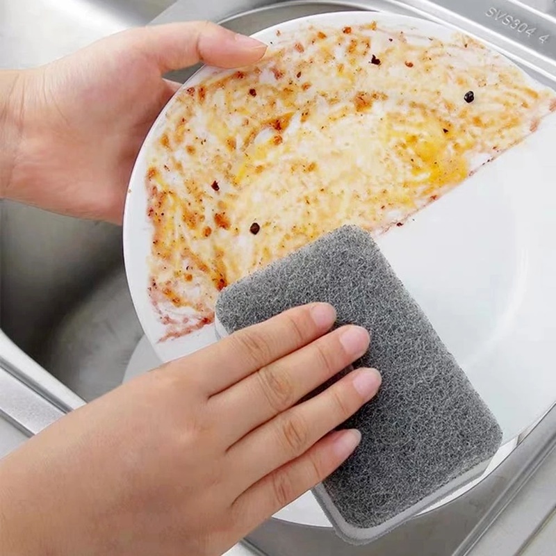 Set 5 Miếng Bọt Biển Rửa Chén Hai Mặt Đa Năng Tiện Dụng