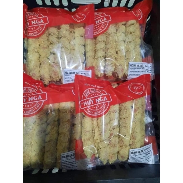 Xúc xích lốc xoáy túi 10 chiếc