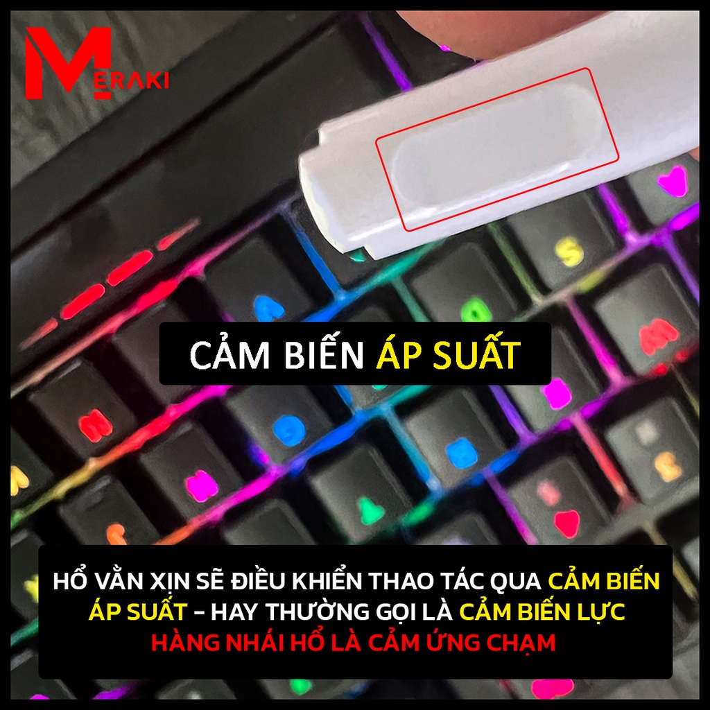 Tai Nghe Bluetooth Hổ Vằn AP3 1562E Pin 10h Full Chức Năng Dùng Cho IOS Và Android - MERAKI SG