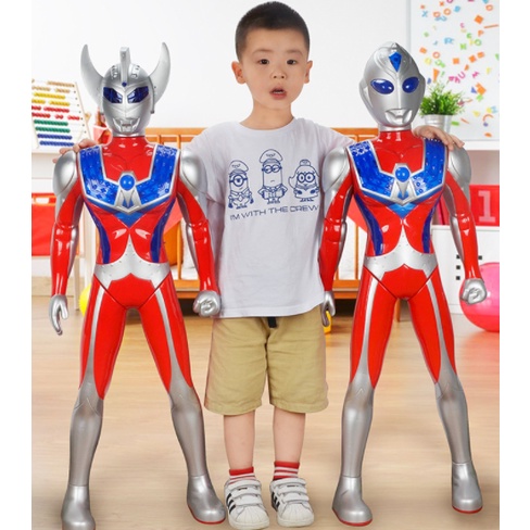 [Hàng mới kho HCM] Đồ chơi siêu nhân Ultraman Siêu nhân điện quang cao 55cm - Đồ chơi Siêu nhân điện quang BigSize