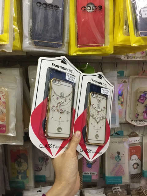 Ốp Ip5/5s Dẻo Đính Đá FASHION CASE Đẹp Mely