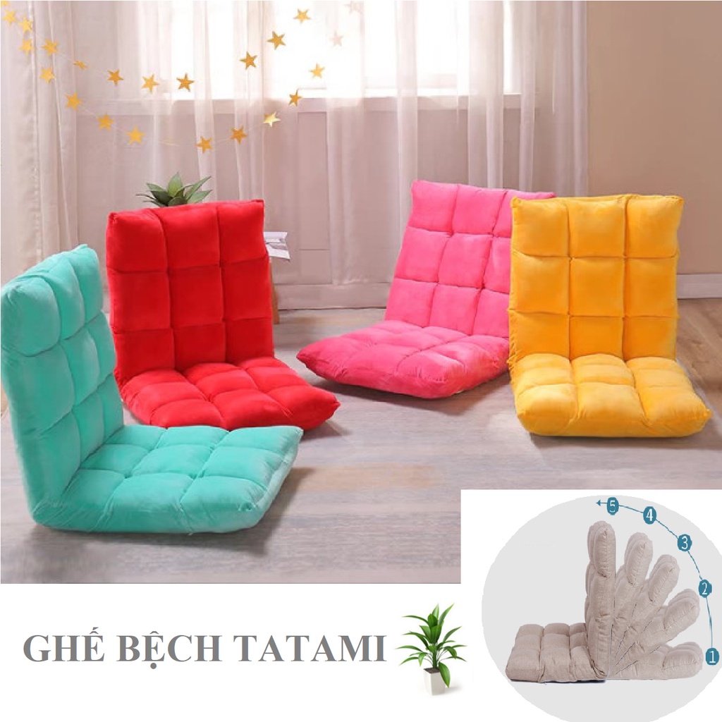 [ GIẢM 30%]Ghế Bệt Tựa Lưng - Ghế bệt Tatami Tựa Lưng Đẹp Xuất Sắc - GHẾ Bệt TATAMI CAO CẤP MỀM MỊN.