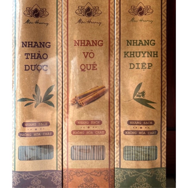 Nhang Sạch Từ Quế/Khuynh Diệp/Thảo Dược [Mộc Hương]