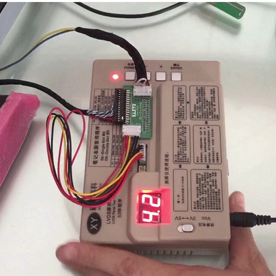 Bộ Test Màn Hình Xinyu Hi-Tech EDP TIVI + LAPTOP 40 CHÂN + WIDE GƯƠNG 30 CHÂN - ĐA NĂNG - đầy đủ phụ kiện