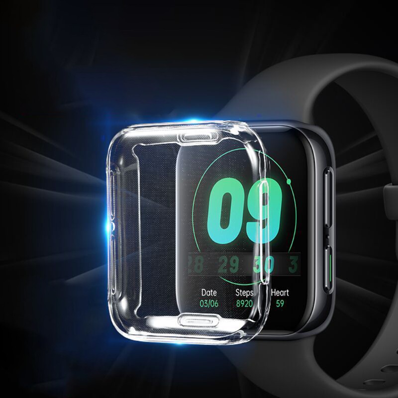 Ốp Tpu Trong Suốt Bảo Vệ Màn Hình Cho Oppo Watch 41mm 46mm