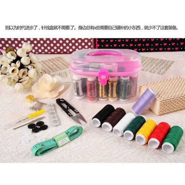 Bộ kim chỉ khâu vá đa năng ovan