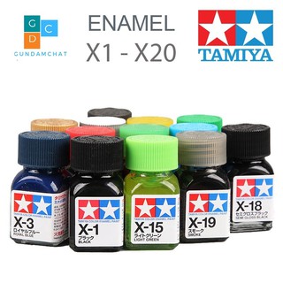 New Sơn mô hình Tamiya Enamel bóng X1-X20