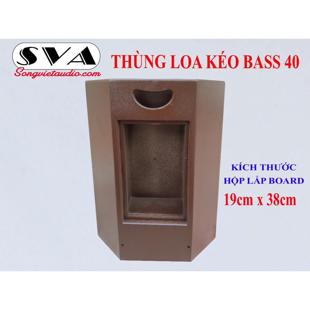 VỎ THÙNG LOA KÉO BASS 40