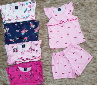 Combo bộ H&M bé gái và đầm George
