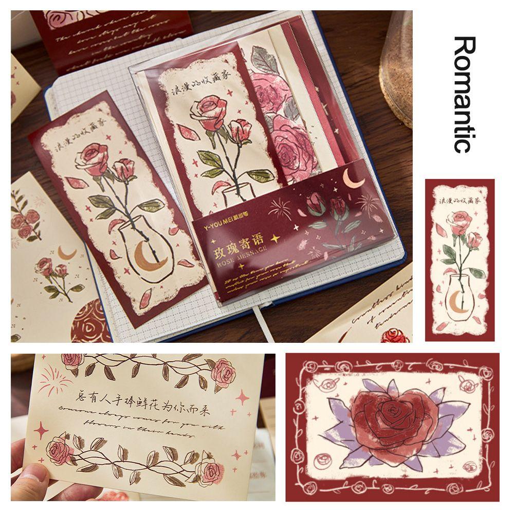 Set 20 Tờ Nhãn Dán Trang Trí Sổ Tay DIY Phong Cách Retro