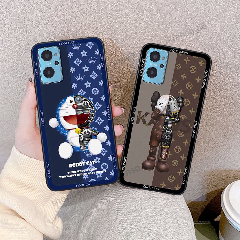 Ốp lưng điện thoại Realme C20 / C21Y in hình gấu bear, kaws, doremon thời trang, ốp lưng cao cấp chất lượng