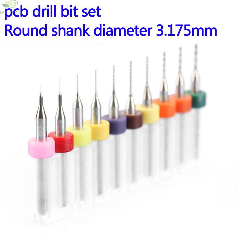 Set 10 Mũi Khoan Mini 0.1-1mm