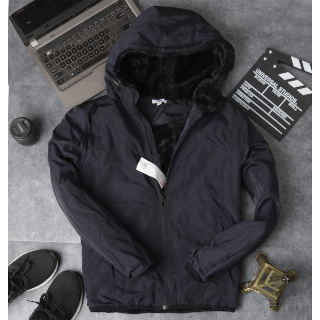 Áo gió nam lót lông cừu hàng đẹp chất lượng chống mưa chống rét