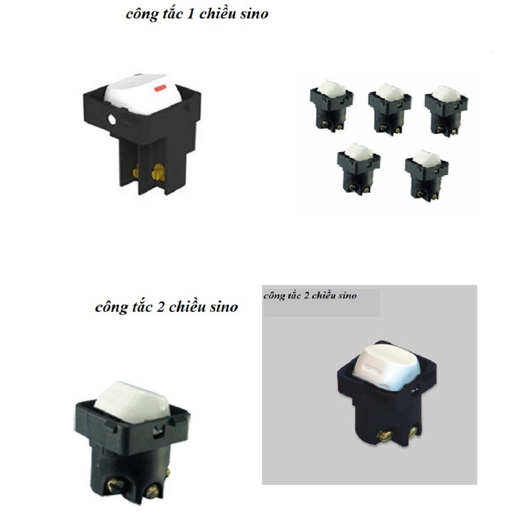 CÔNG TẮC 1 CHIỀU,CÔNG TẮC 2 CHIỀU SINO,CÔNG TẮC ÂM TƯỜNG SINO