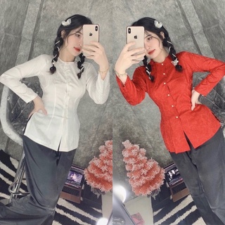 ĐỒ LAM ĐI CHÙA # ÁO LẺ BÀ BA LỤA GẤM