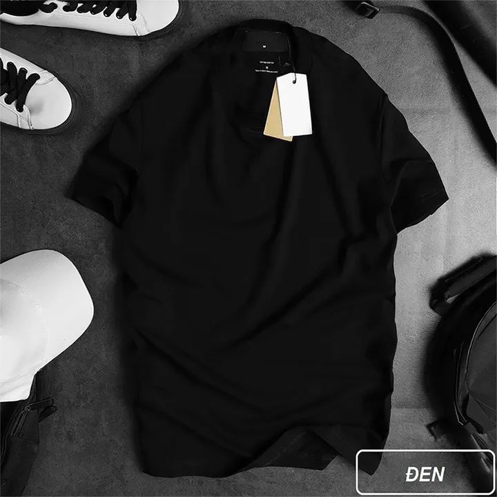 Áo phông trơn vải cotton cổ tròn) siêu đẹp giảm sâu | BigBuy360 - bigbuy360.vn