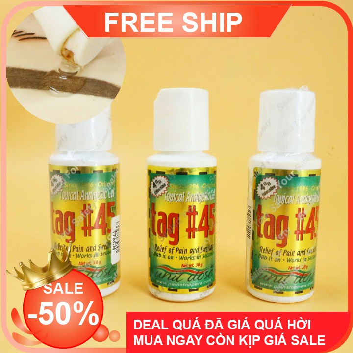 [CHỈ BÁN HÀNG CHUẨN] Gel Hỗ Trợ Phun Xăm Tag45 Hàn Quốc