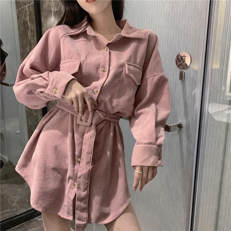 Áo Sơ Mi Tay Dài Phong Cách Hàn Quốc