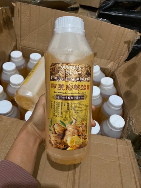 Tinh dầu gừng, hương nhu 1000 ml