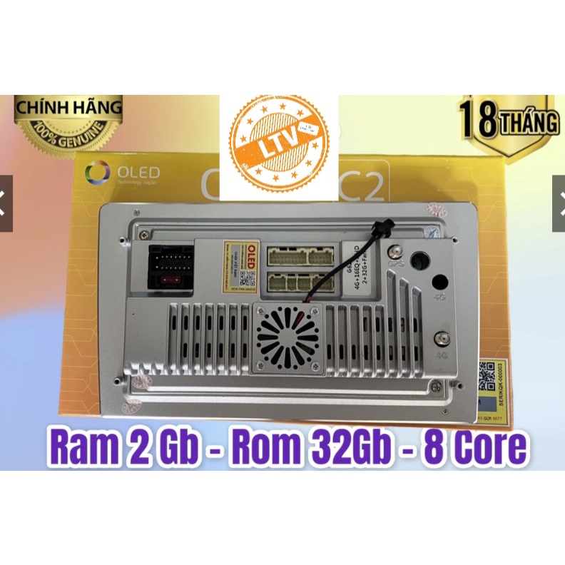 Màn hình androi OLED C2  CHO XE HƠI