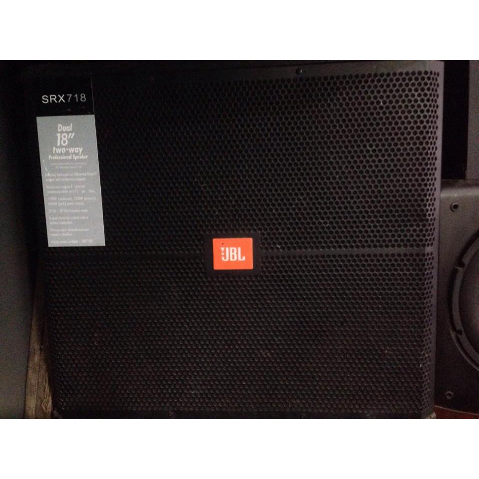TEM LOA JBL SRX 715 , 725, 718S, 728S DECAL CÓ KEO DÍNH DÙNG ĐỂ DÁN MẶT THÙNG LOA , KÍCH THƯỚC 9 x 10CM - GIÁ 1 TEM