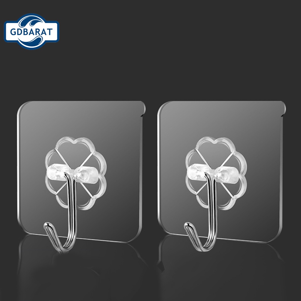 Móc treo đồ gắn tường bằng kim loại chống ẩm mốc tiện lợi cho gia đình