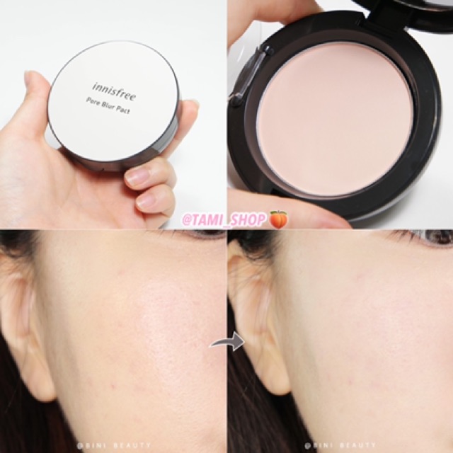 PHẤN PHỦ KIỀM DẦU DẠNG NÉN INNISFREE PORE BLUR PACT