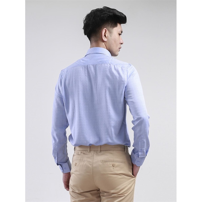 Áo sơ mi nam dài tay ARISTINO sợi sồi from sim ALS00608