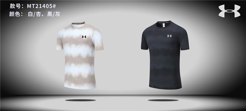 UNDER ARMOUR Mới Áo Thun Thể Thao Under Armor Tay Ngắn Thoáng Khí Thoải Mái Cho Nam