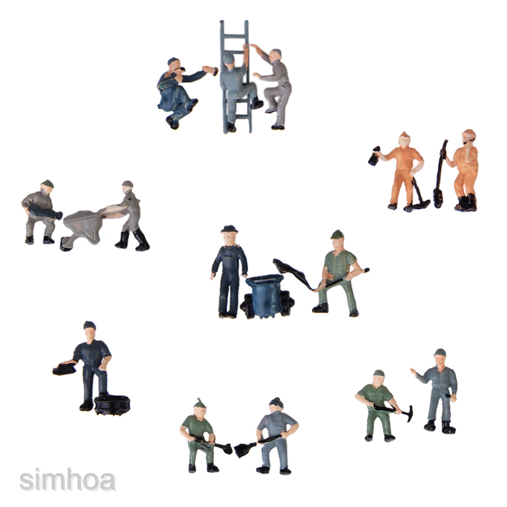 25 Mô hình xe lửa/hành khách tỉ lệ 1:87