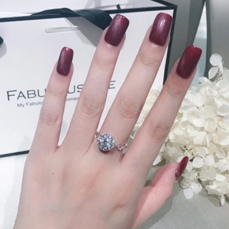 Nhẫn bạc 925 thời trang sang trọng cho nữ
