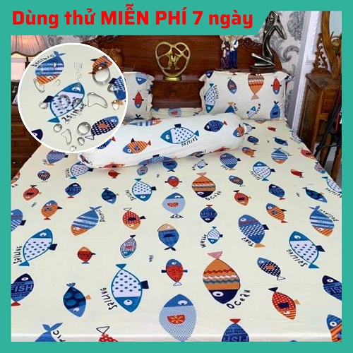 Tấm trải GA CHỐNG THẤM COTTON PHỦ NANO KHÁNG KHUẨN