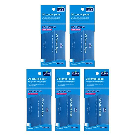 Giấy thấm dầu Mayan Oil Control Paper 100pcs | BigBuy360 - bigbuy360.vn