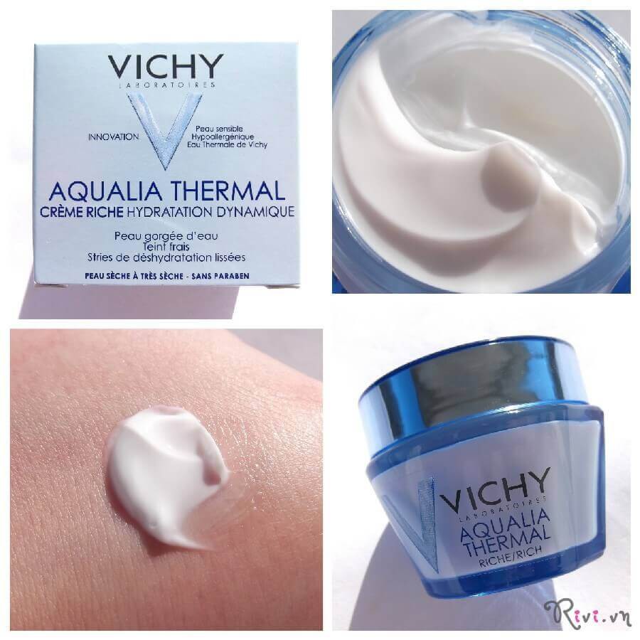 Kem dưỡng Vichy Aqualia Thermal Rich Cream - 15ml