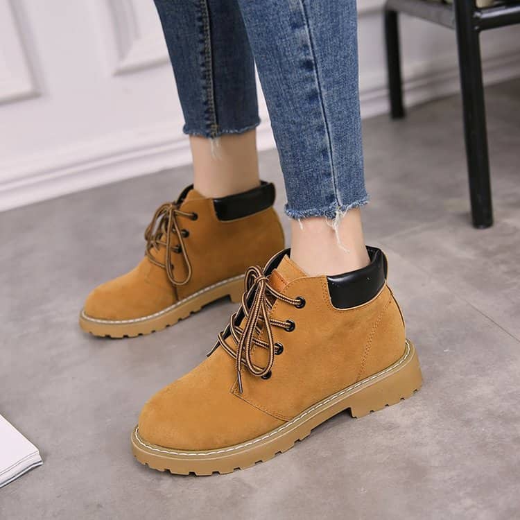 Giày boot nữ da lộn 6547