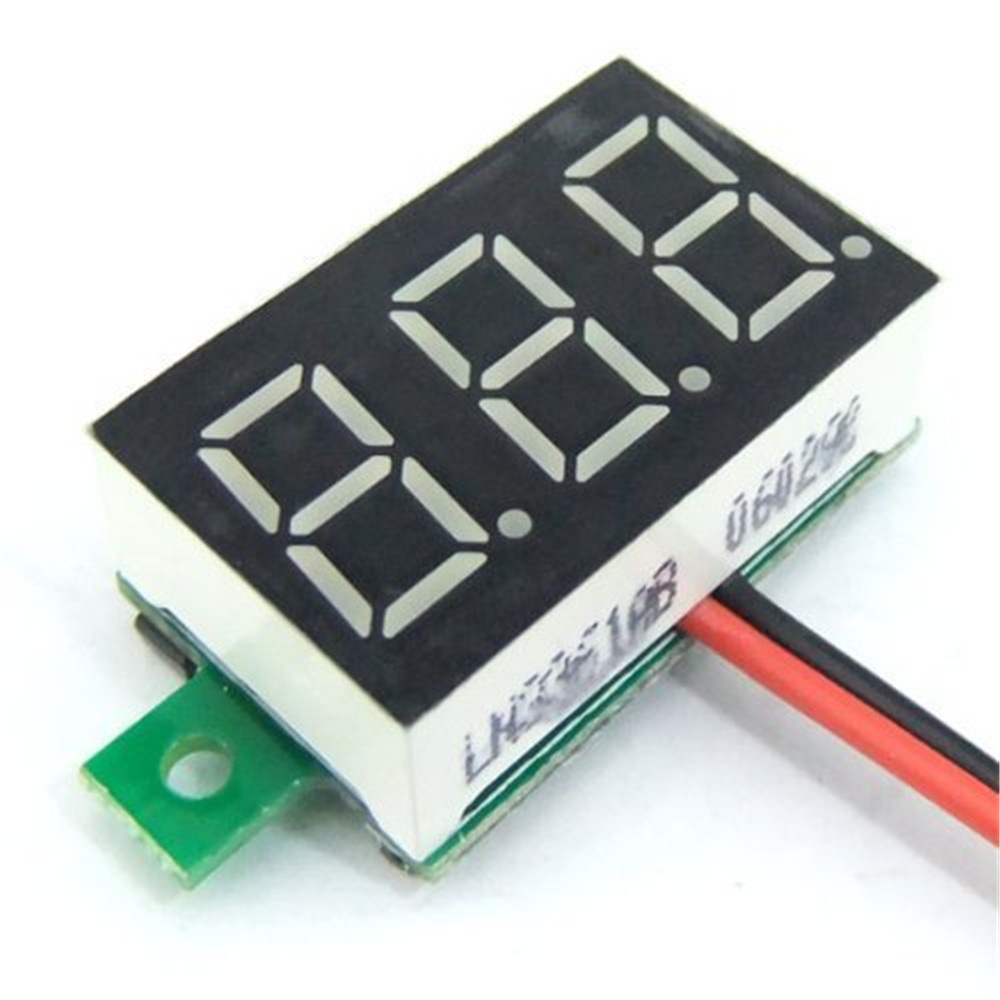 Vôn kế hai dây 0.36 inch DC4.5V-30V hiển thị kỹ thuật số