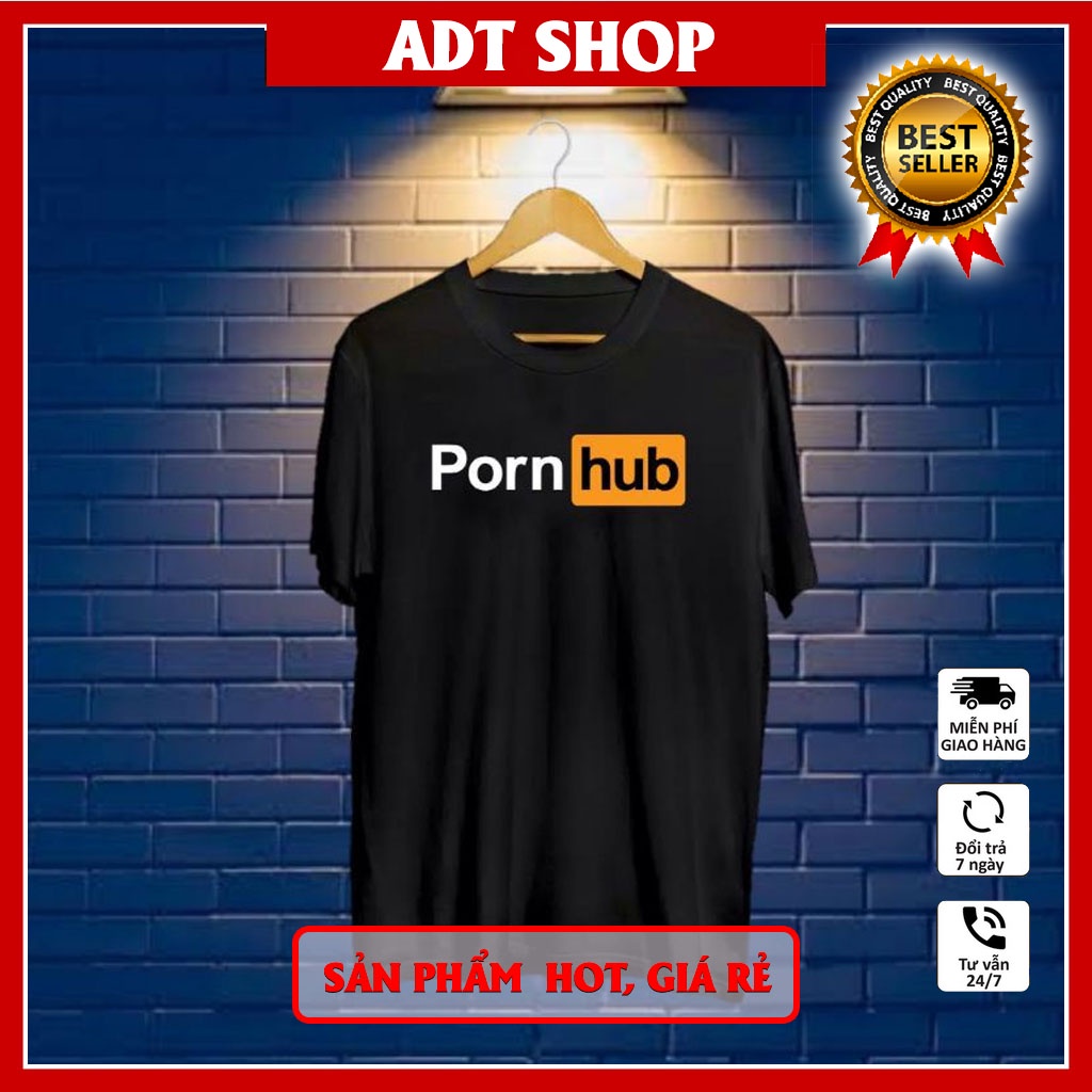 ÁO THUN unisex nam nữ PORN HUB CAO CẤP độc đẹp giá rẻ