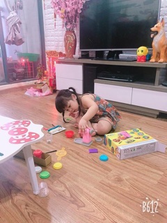 Bộ đồ chơi đất nặn làm bún