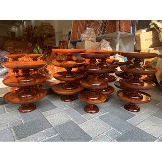 Đĩa trái cây gỗ hương cao cấp