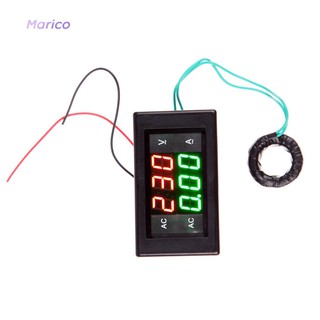 Vôn kế và ampe kế kỹ thuật số 100A 300V 110V 220V AC chất lượng cao