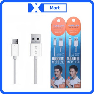 Dây sạc android ARUN chính hãng dài 1 mét - Cáp sạc Micro USB cho điện thoại Samsung/Oppo/Vivo...