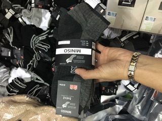TẤT MINISO XUẤT NHẬT (10 đôi)