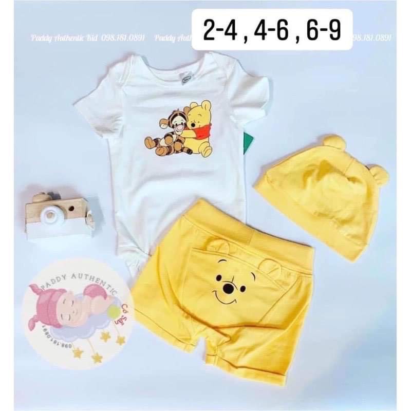Set 3 chi tiết pooh [Ping Closet]