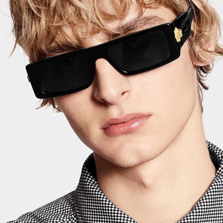 Kính Mát Gọng Vuông Thời Trang Âu Mỹ 2021 Cho Nam Và Nữ