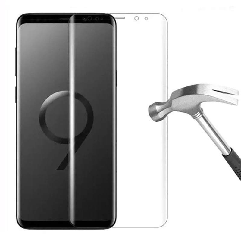 Kính Cường Lực 9D Bảo Vệ Toàn Màn Hình Cho Samsung Galaxy S8 S9 S10 S20 S21 S22 Fe Plus Note 8 9 10 20 Lite Pro Ultra